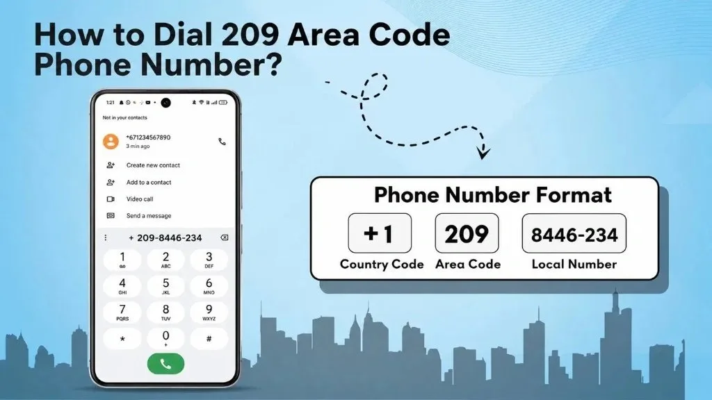 How to Dial 209 Area Code Phone Number — local, international and toll-free dialing guide