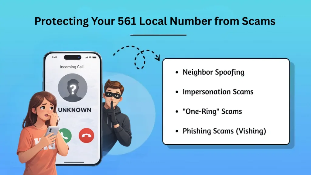 Protecting your 561 local number from scams and neighbor spoofing