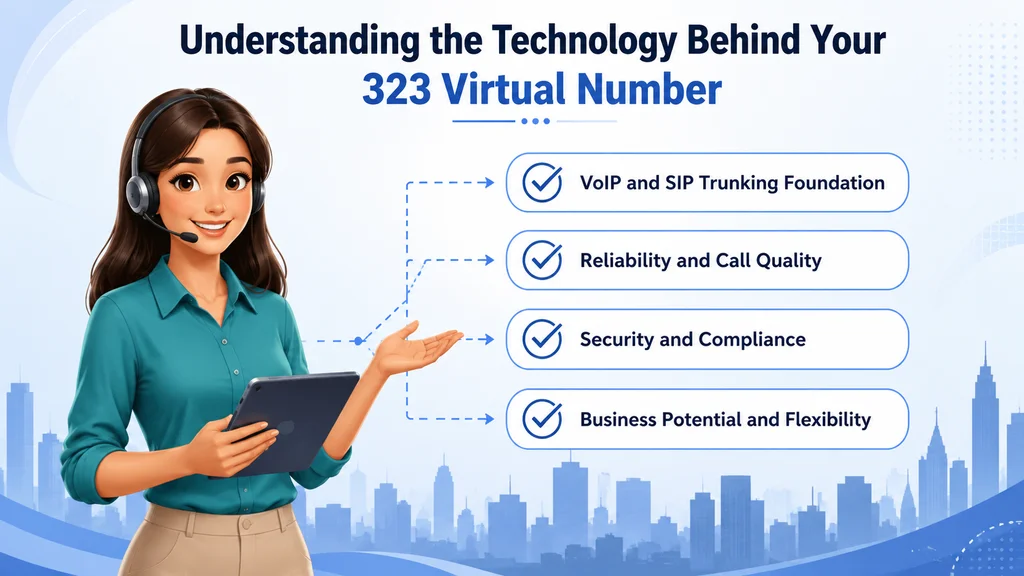 The VoIP and SIP trunking technology behind your 323 virtual number