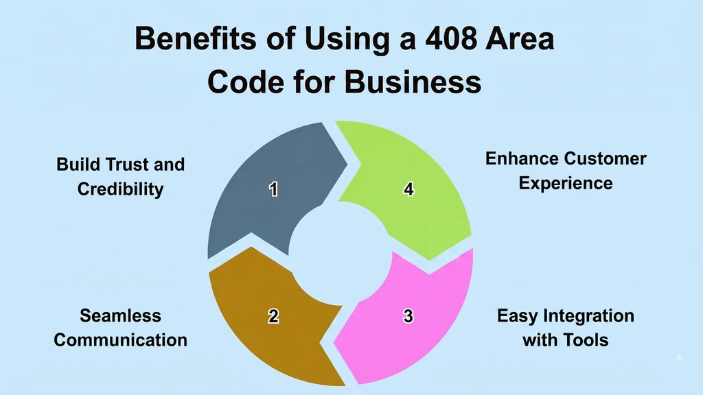 Advantages of a 408 number for business — trust, cost-effective, seamless communication, and integrations