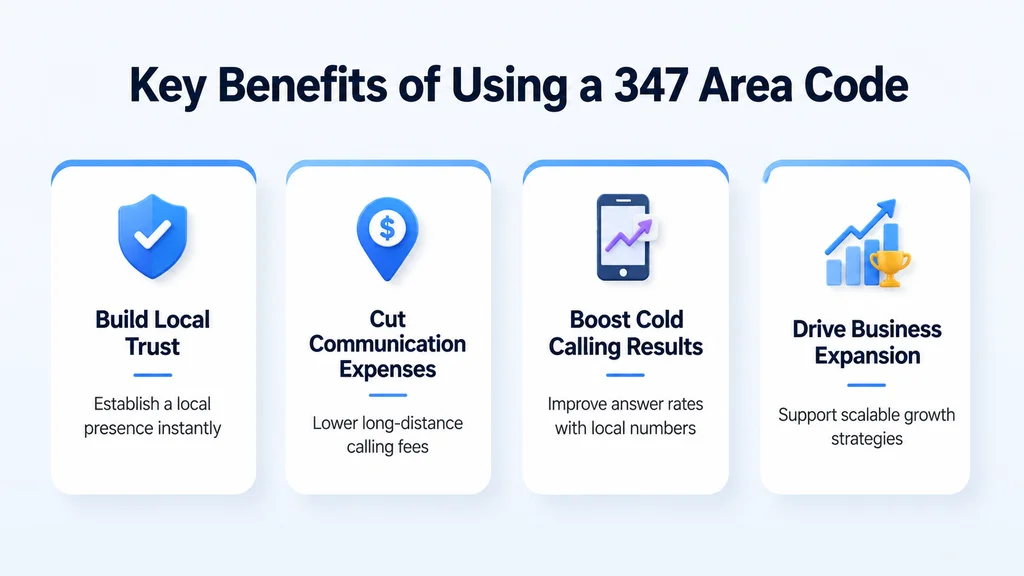 Key Benefits of Using a 347 Area Code