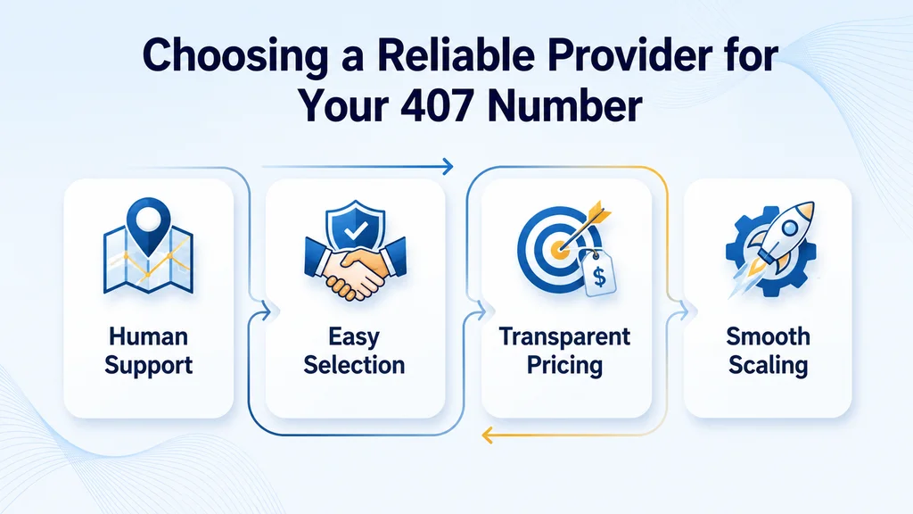 Choosing a Reliable Provider for Your 407 Number