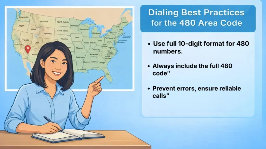 Dialing Best Practices for the 480 Area Code