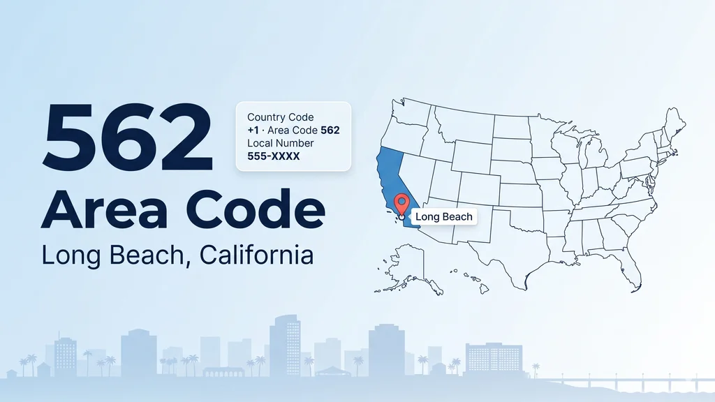 562 Area Code California: Long Beach Cities & Setup