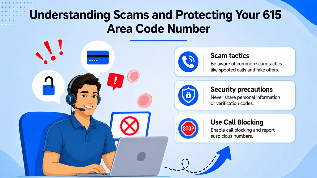 Common phone scams targeting 615 area code numbers — one-ring scams, neighbor spoofing, impersonation fraud