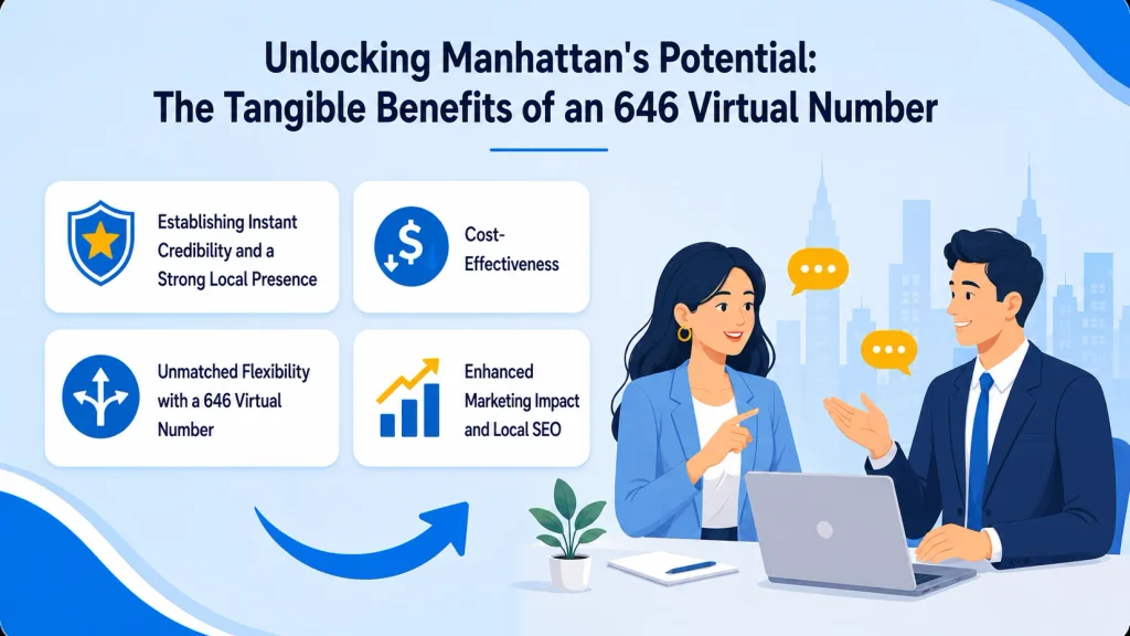 Unlocking Manhattan's Potential: The Tangible Benefits of a 646 Virtual Number