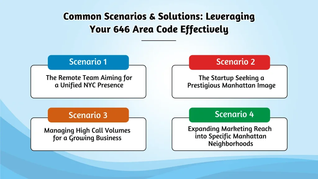 Common Scenarios & Solutions: Leveraging Your 646 Area Code Effectively