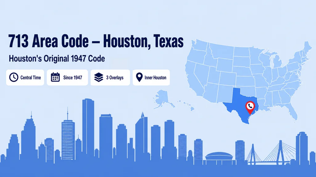 Inside 713: Houston's Founding Code Since 1947