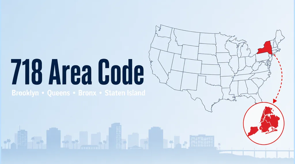 718 Area Code: Brooklyn, Queens, Bronx & Staten Island