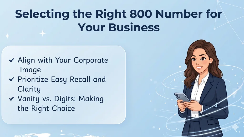 Selecting the perfect 800 number for your business