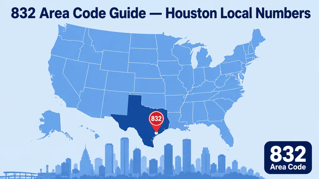 832 Area Code: Houston's Energy Capital Phone Code Explained