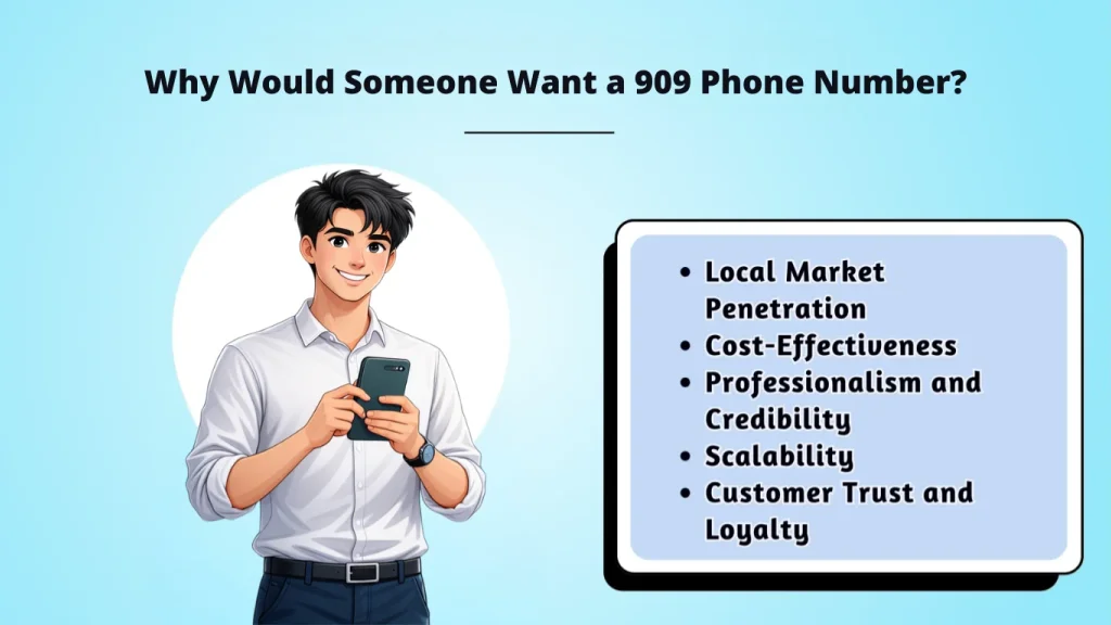Why Would Someone Want a 909 Phone Number
