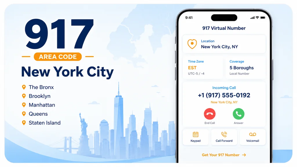 917 Area Code Phone Number: Time Zone, Location Map & Scam Preventions