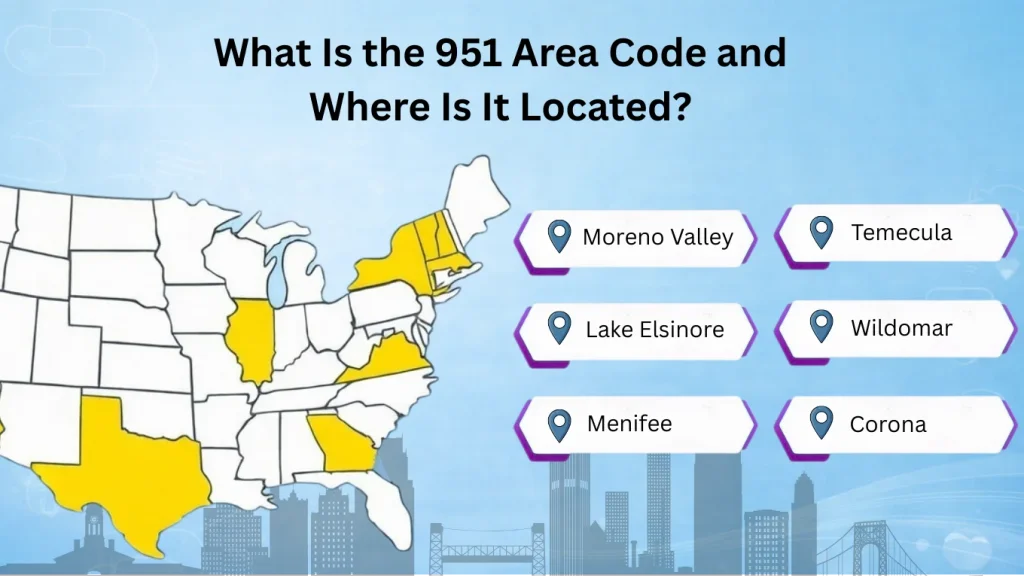 what is area code 951