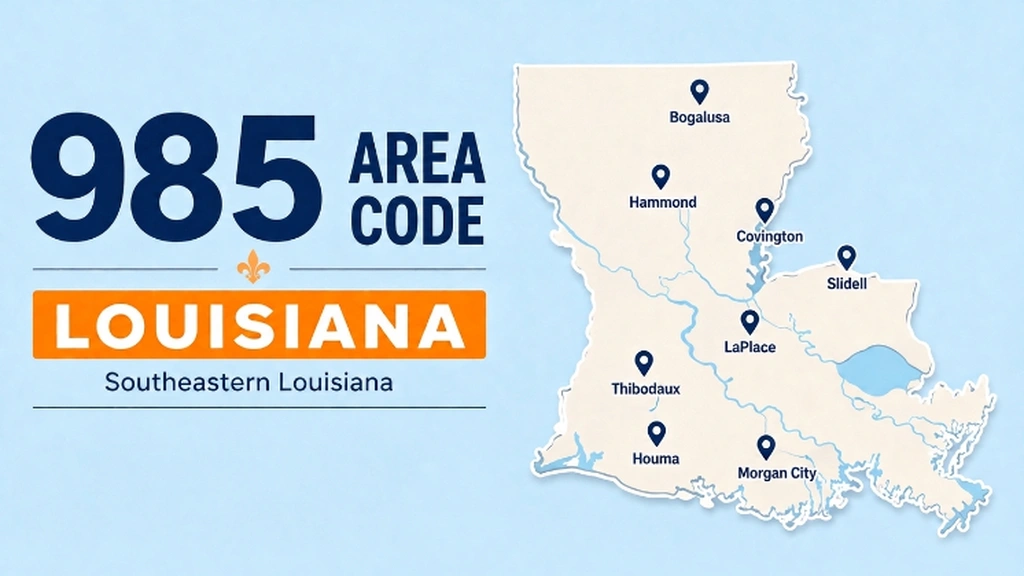 985 Area Code: Southeastern Louisiana Explained