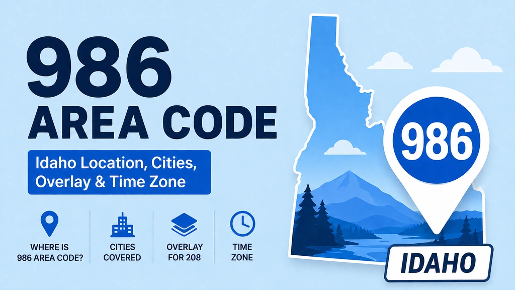 986 Area Code: Idaho's Statewide Second Line