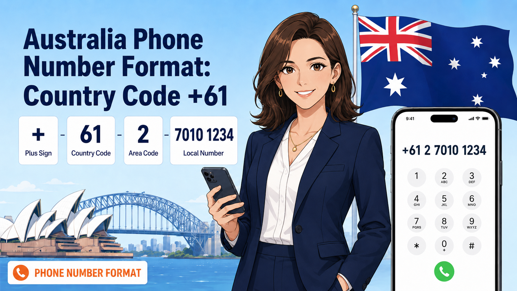 Australia Phone Number Format: +61 Country Code Guide