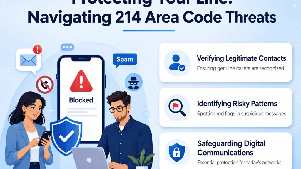 Safeguard from 214 area code threats — spam scenarios, protection tips, and call filtering