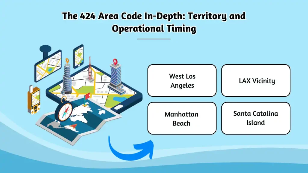 424 area code in-depth — territory and operational timing across West Los Angeles