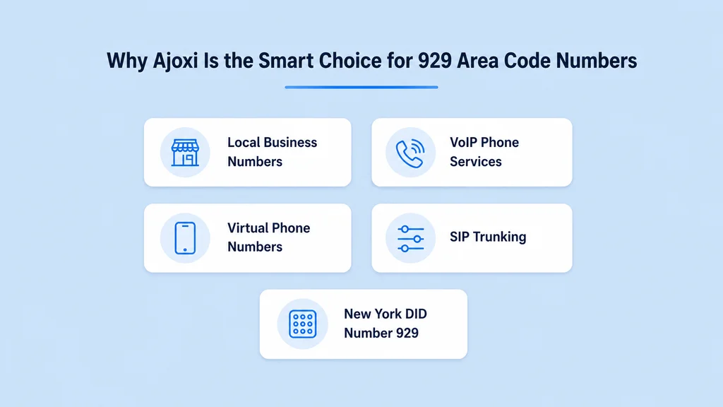 Why Ajoxi is the smart choice for 929 area code numbers — full suite of solutions