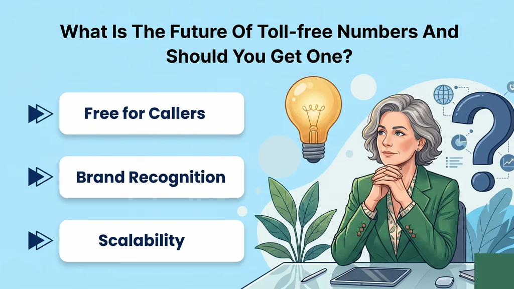 What is the future of toll-free numbers and should you get one — accessibility, image, reach, scalability