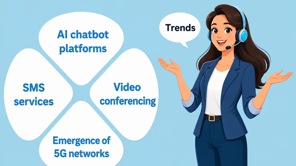 Future trends in wholesale voice services — AI, 5G, video conferencing, and SMS