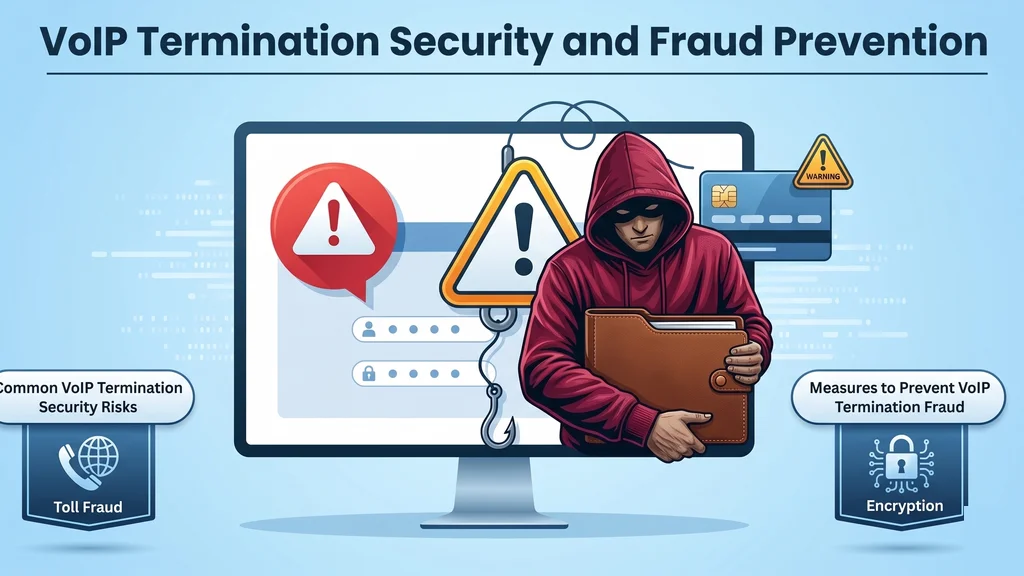 VoIP termination security and fraud prevention — authentication, encryption, firewalls and audits