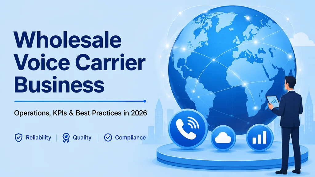 How a Wholesale Voice Carrier Business Works in 2026: Operations, KPIs & Entry Path