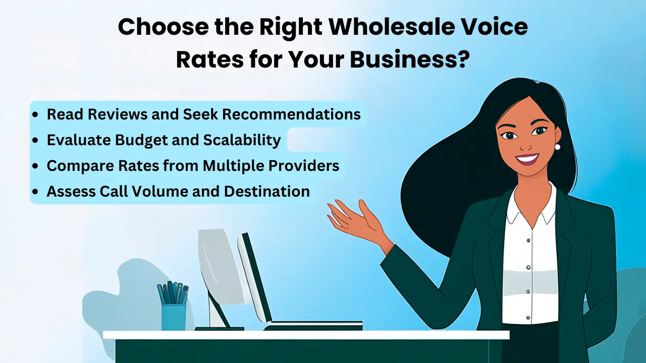 How to Choose the Right Wholesale Voice Rates for Your Business