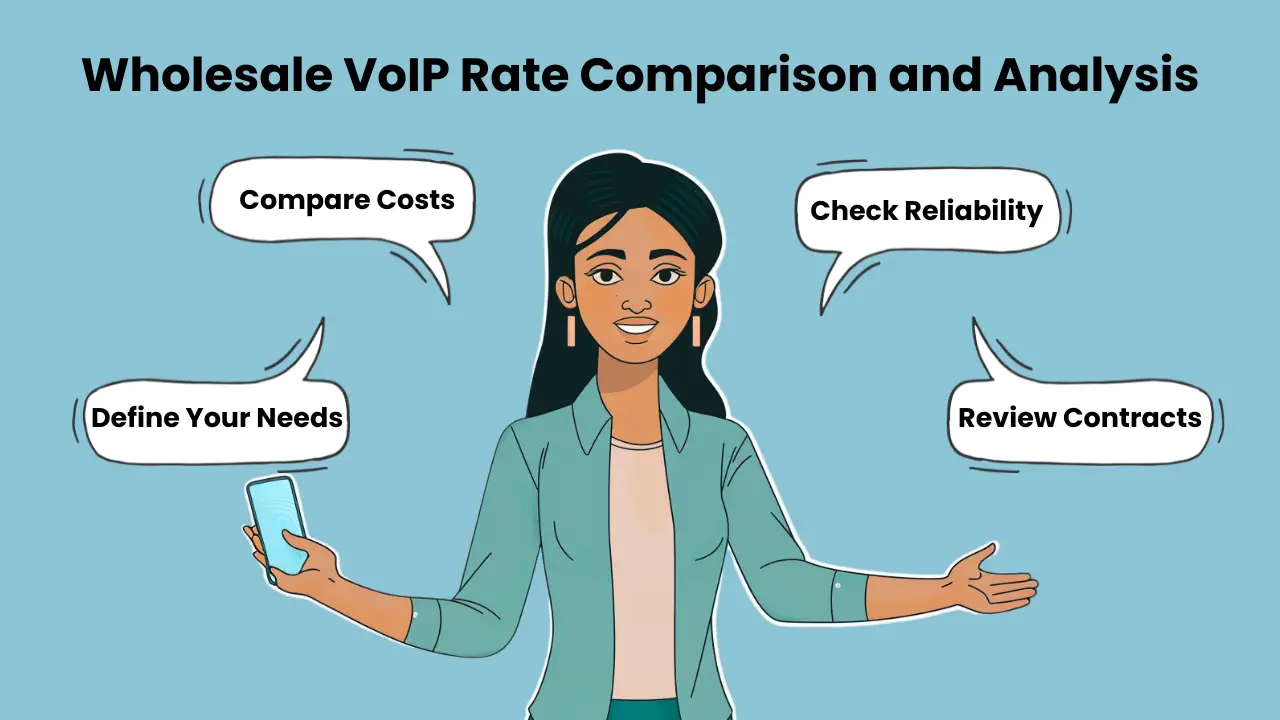 Wholesale VoIP Rate Comparison and Analysis