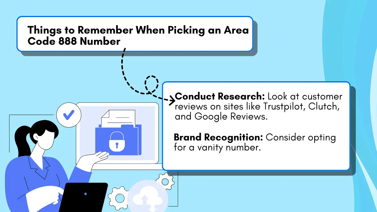 Things to Remember When Picking an Area Code 888 Number
