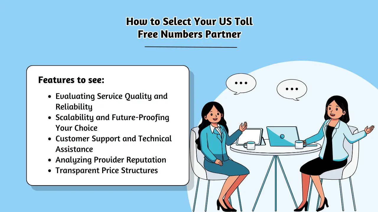 How to Select Your US Toll Free Numbers Partner