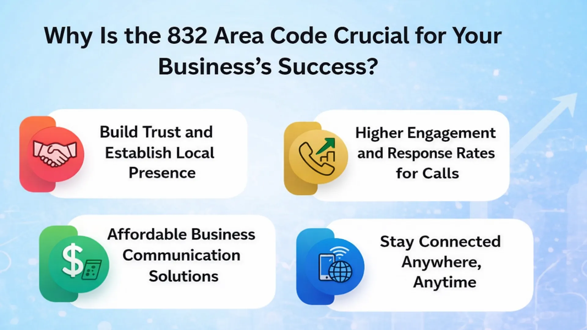 why business choose 832 number